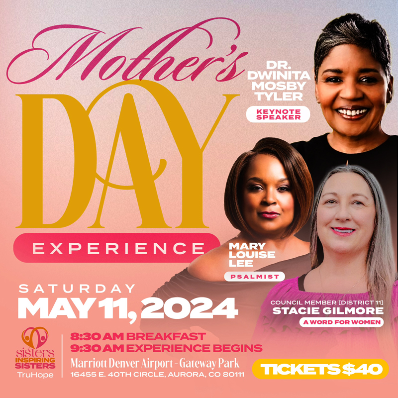 Mother's Day Event May 11th Denver Marriott Airport