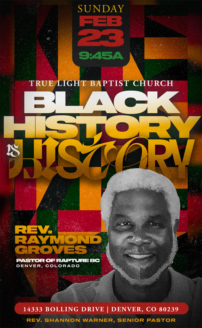 Black History Sunday with Rev Raymond Groves