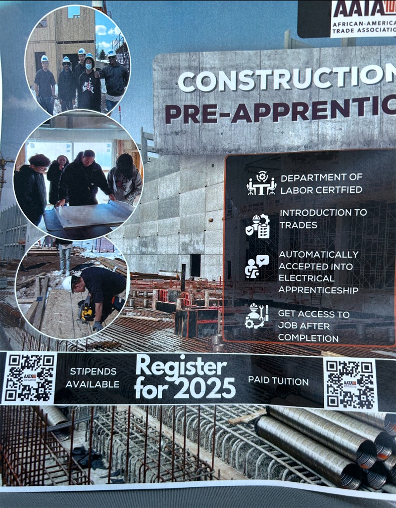 apprentice AATA's Department of Labor Certified Pre-Apprenticeship Program