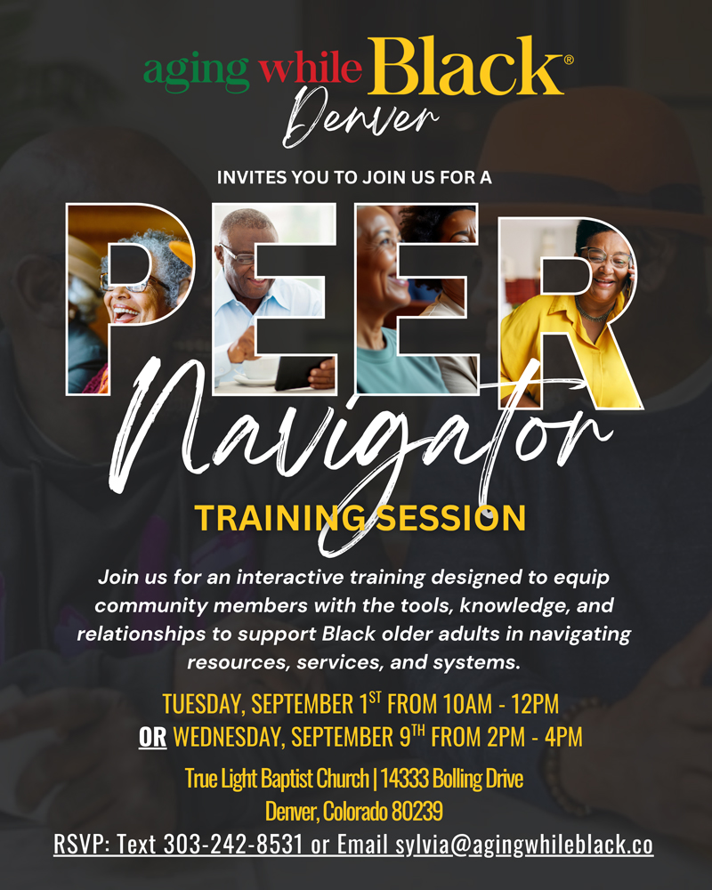 Aging While Black Navigator Training